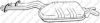 BOSAL 175-291 Middle Silencer
